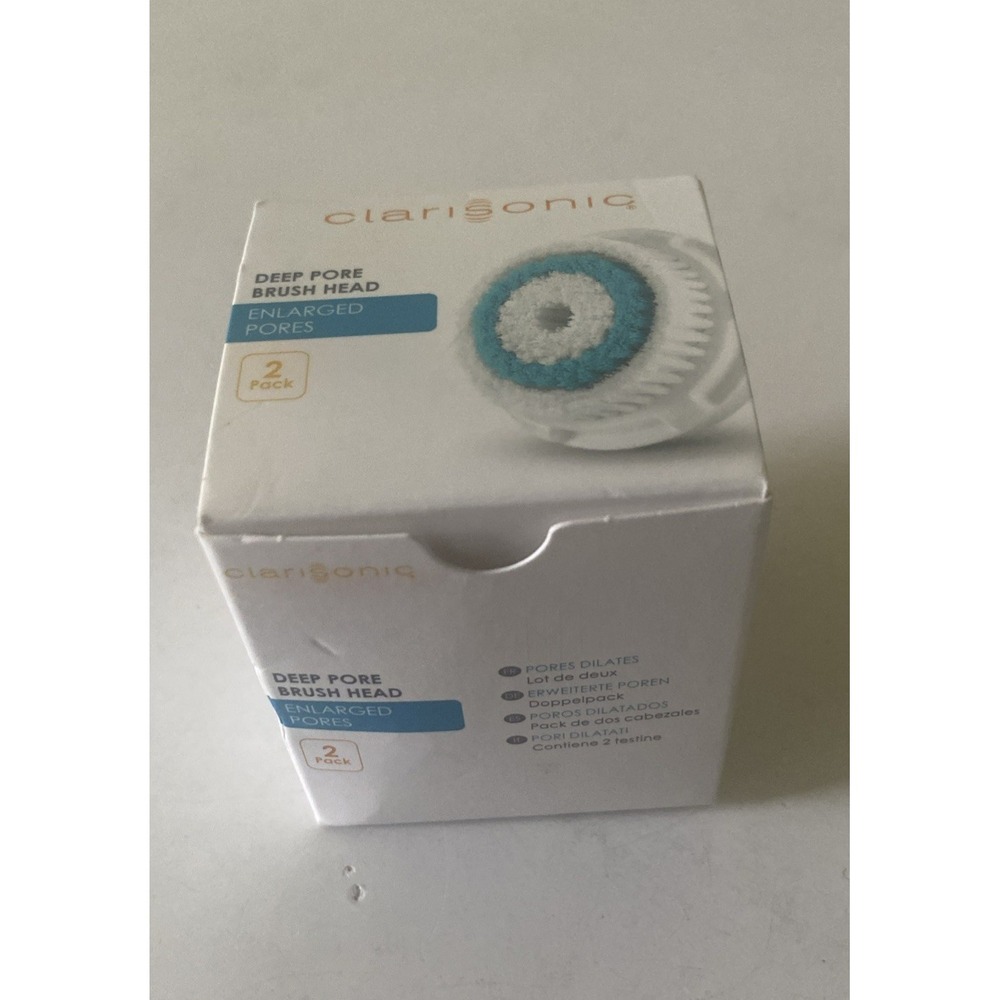 Clarisonic Deep Pore Brush Head Replacement Enlarged pores - 2 Pack